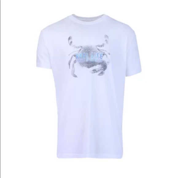 NWT Sketch Crab Graphic T-Shirt by Reel Life - Picture 3 of 8